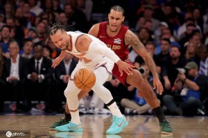 米切尔空砍31分布伦森23分 唐斯两双尼克斯险胜骑士 米切尔空砍31分布伦森23分 唐斯两双尼克斯险胜骑士