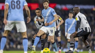 联赛杯-马尔穆什双响 曼城总分5-1纽卡晋级决赛