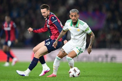 欧联 1-1，29 岁意大利悍将救主，罗马逼平意甲劲旅，握晋级主动权